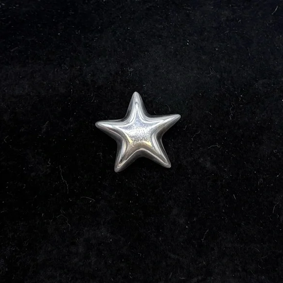 Tiffany & Co. Vintage Puffy Star Brooch Pin – Sterling Silver 925 Mexico - Picture 1 of 3